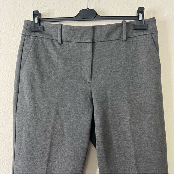 Talbots Soho Trouser Straight Leg Ponte Dress Pants in Gray Size 10 - Picture 3 of 7